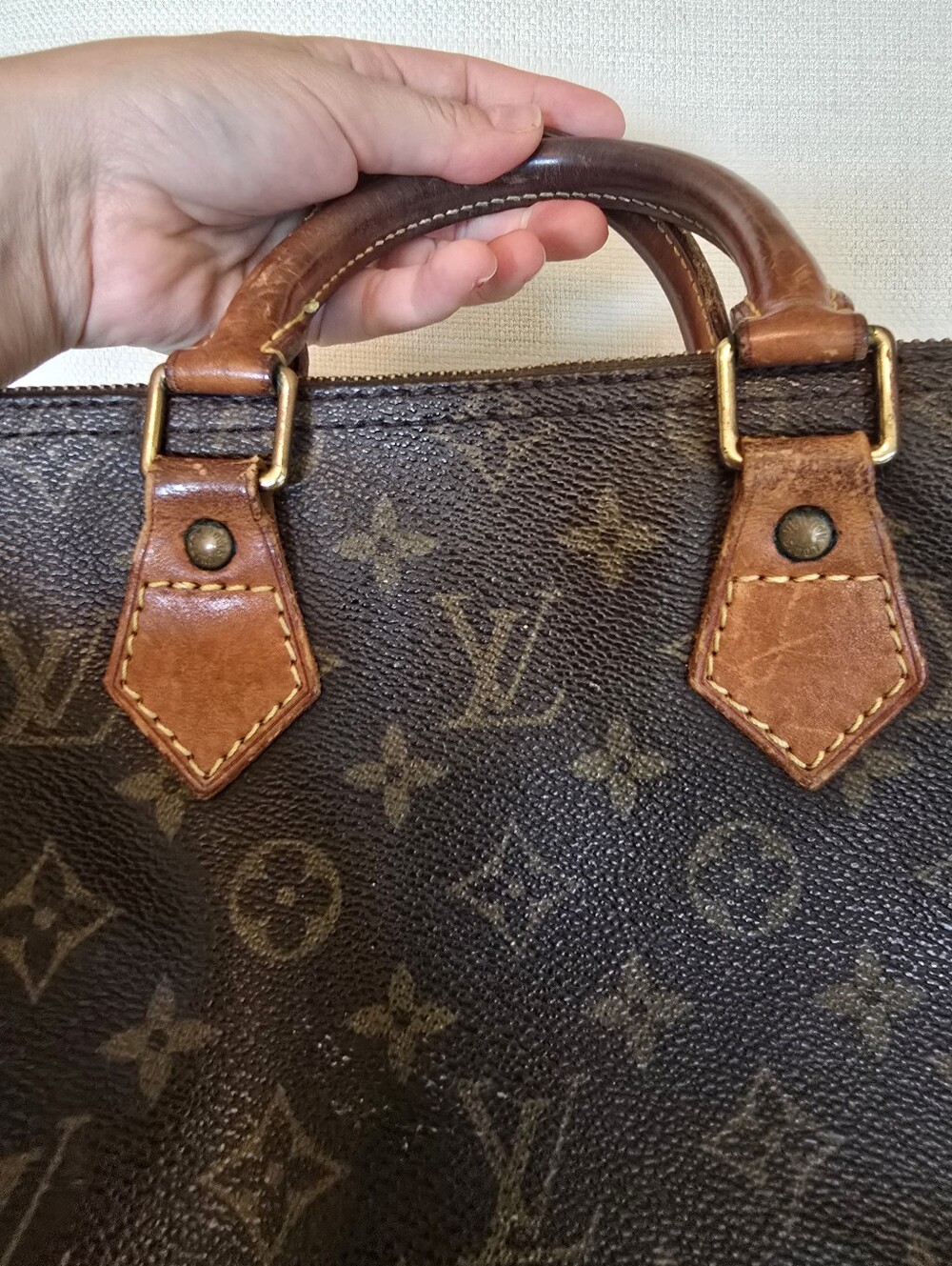 Louis Vuitton vintage speedy 30 leather satchel handbag - Picture 13 of 16